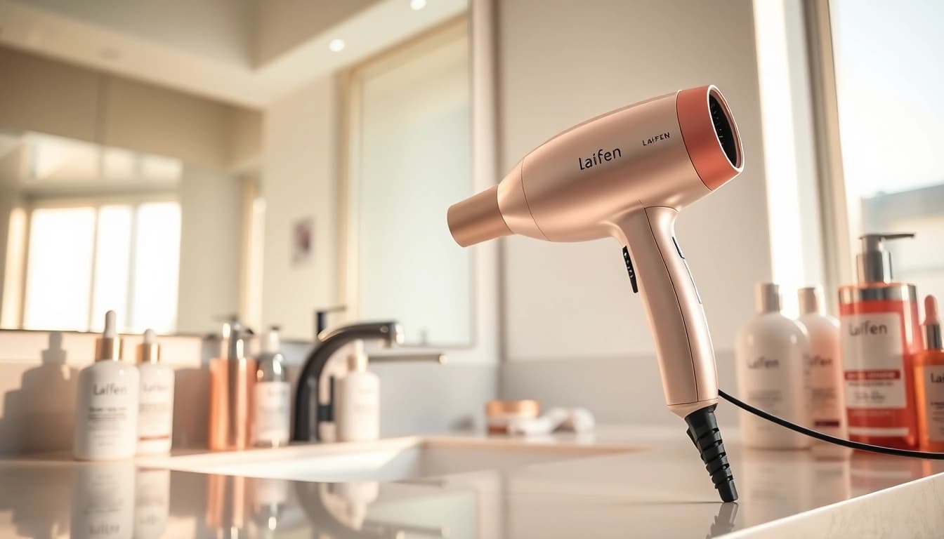 Use the Laifen blow dryer to achieve salon-quality hair styling results effortlessly.