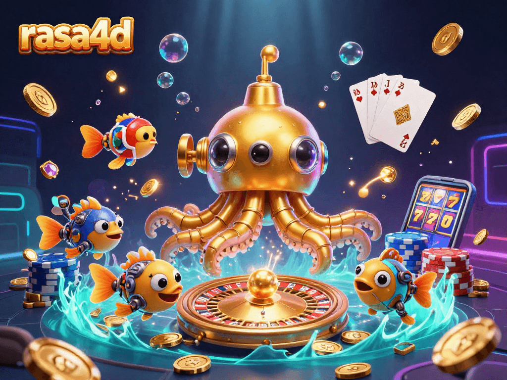 Menggali kemenangan di rasa4d saat slot mesin berputar di lautan koin emas
