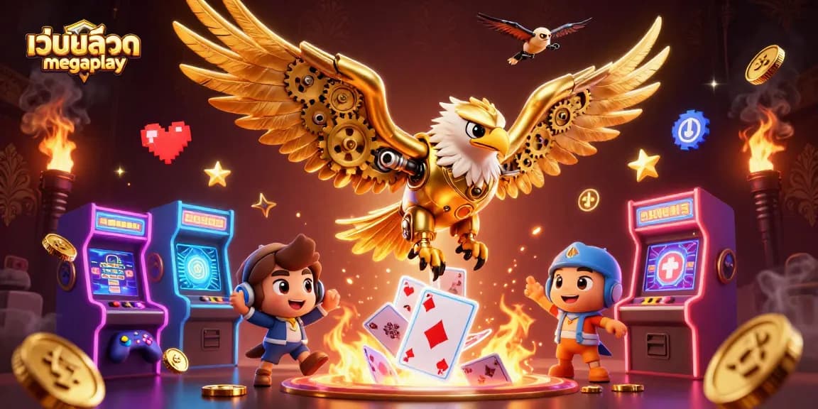 เล่นเกมสล็อตเว็บสล็อต megaplay กับนกอินทรีทองคำสุดล้ำในคาสิโนออนไลน์