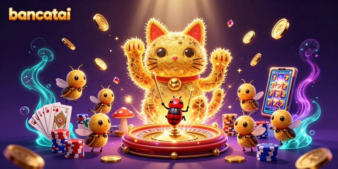 Experience the thrilling world of bancatai with vivid symbols and dynamic casino elements.