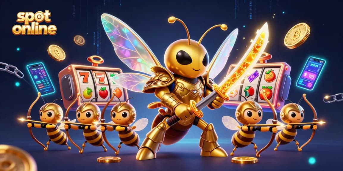 Play exciting slot online games with vibrant visuals and animated characters in action