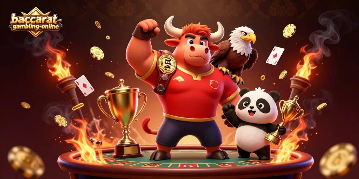 Experience thrilling baccarat action on baccarat-gambling-online with dynamic gaming elements and vibrant characters.