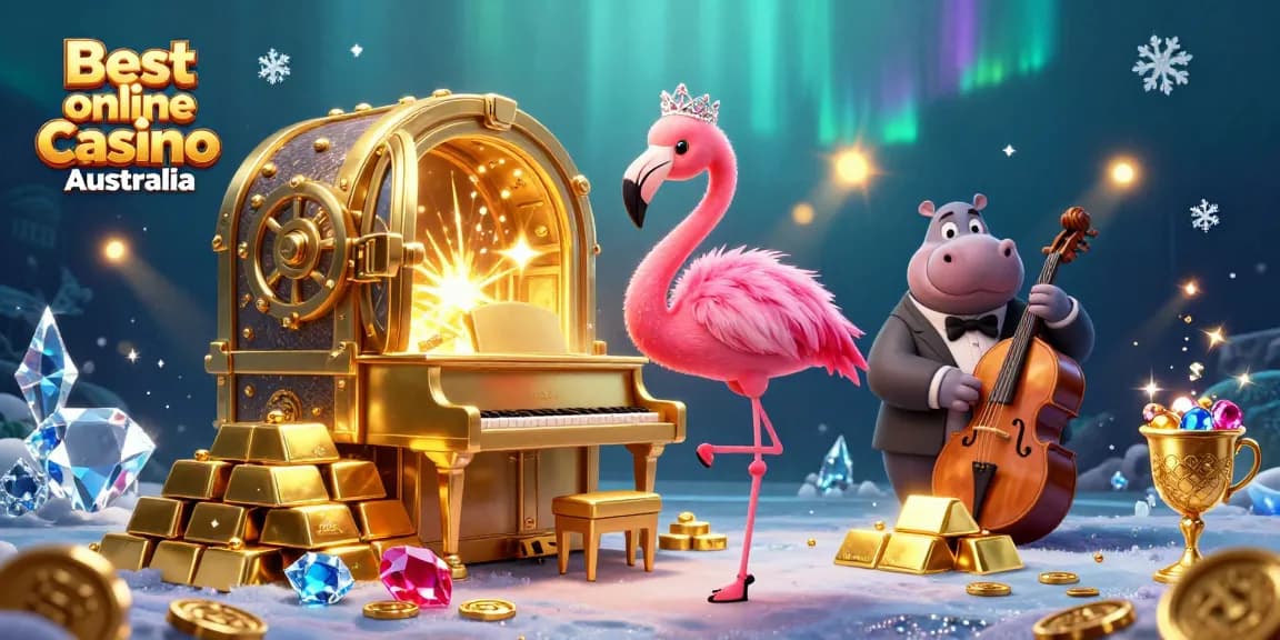 Experience the thrills of Best online casino Australia with vibrant characters and treasure motifs.