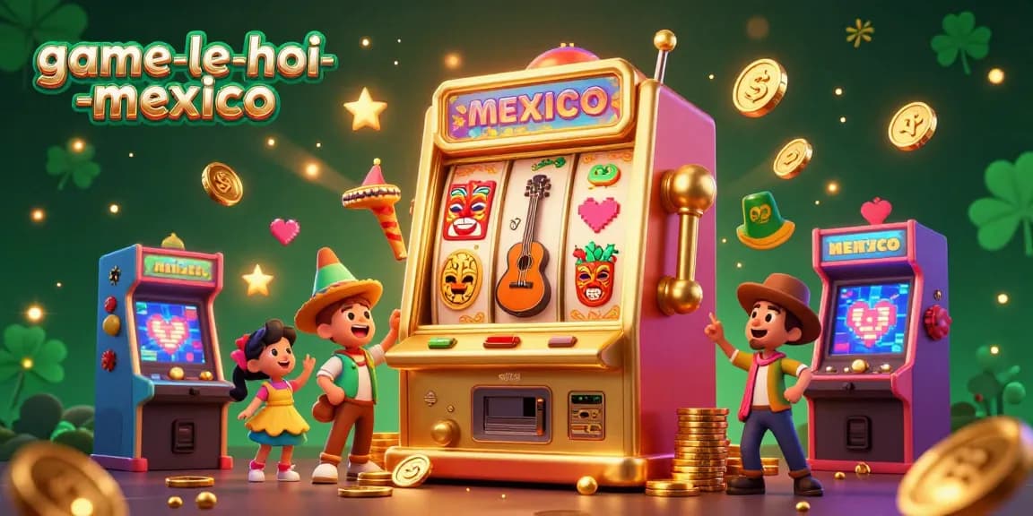 Experience the excitement of game-le-hoi-mexico with vibrant slot machines celebrating Mexican culture.