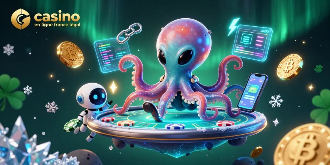 Jouez au casino en ligne légal en France avec des extraterrestres et des éléments crypto.