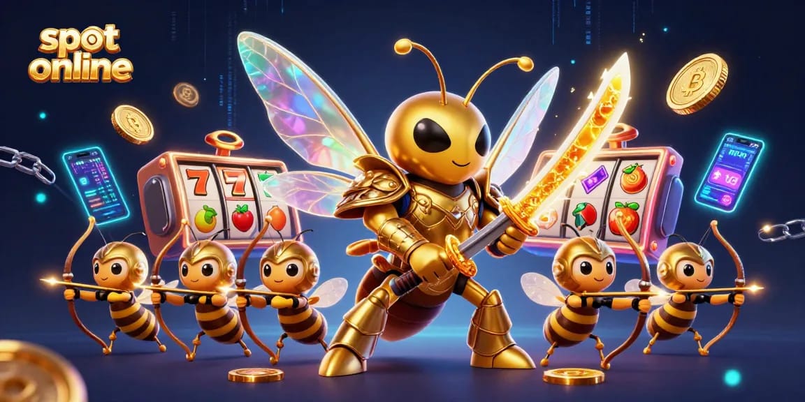 Play exciting slot online games with vibrant visuals and animated characters in action