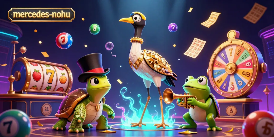 Engage with mercedes-nohu through a vibrant 3D scene featuring lively slot elements and character interactions.