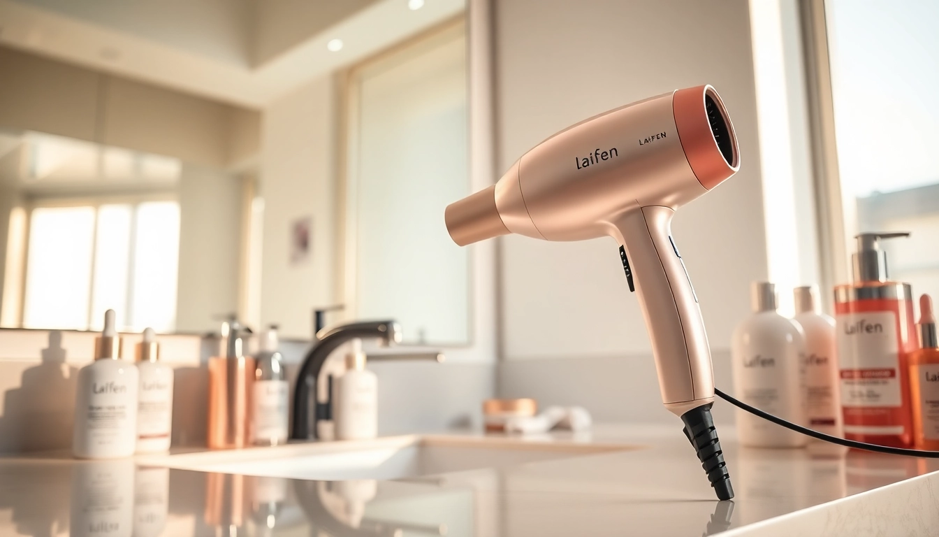 Use the Laifen blow dryer to achieve salon-quality hair styling results effortlessly.