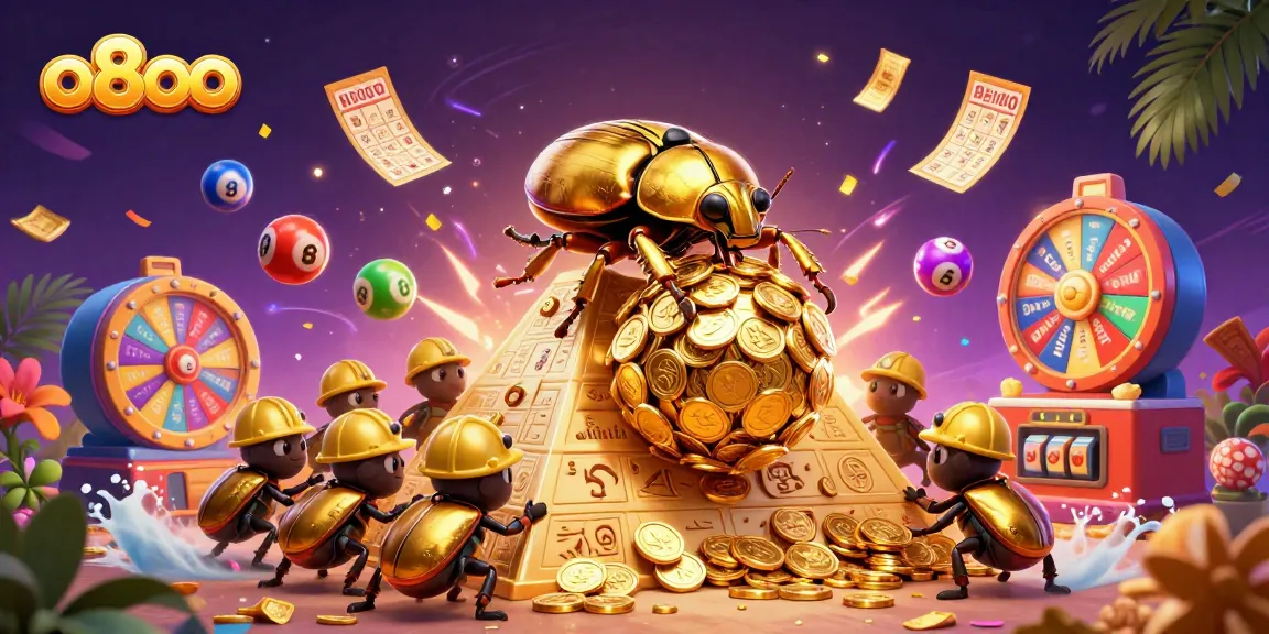 Engage in thrilling casino experiences with the vibrant o8oo 3D illustration showcasing exciting games.