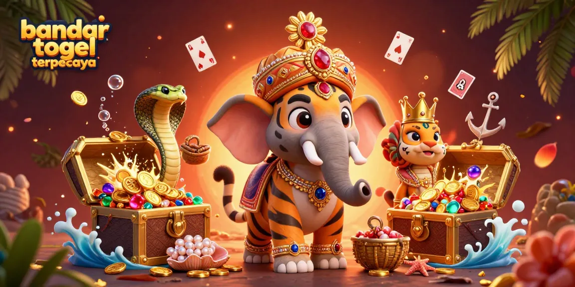 Engage with bandar togel terpercaya in a vibrant casino world featuring a majestic maharaja and luxurious elements.