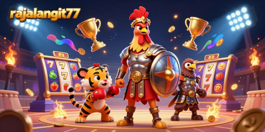 Permainan slot di rajalangit77 dengan desain modern, akses cepat, dan berbagai pilihan menarik.