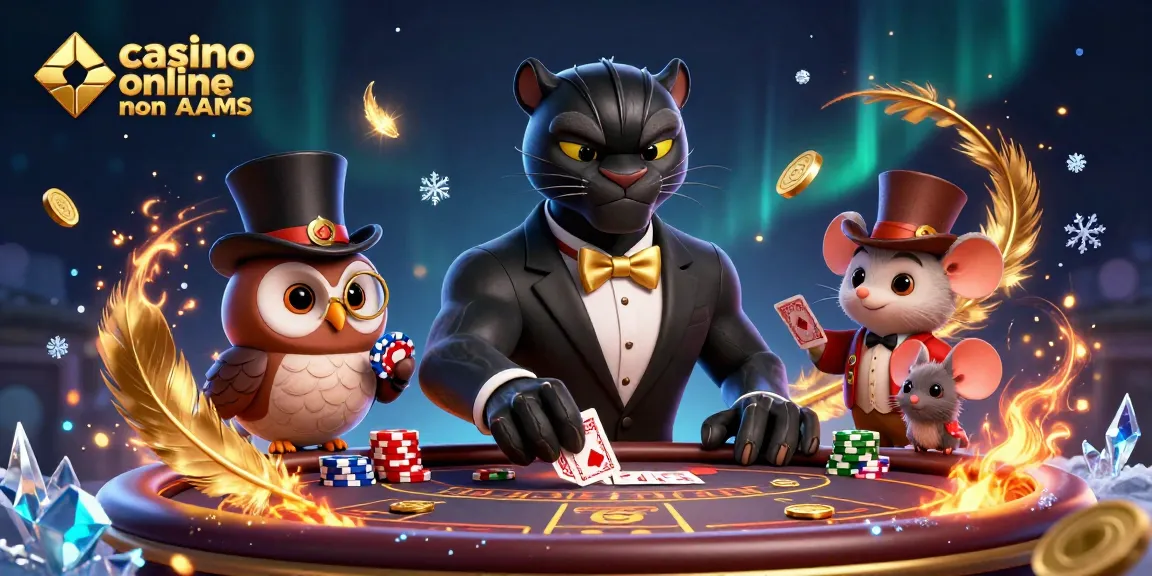 Giocatori nella scena del casino online non AAMS mentre puntano alle loro vincite con entusiasmo.