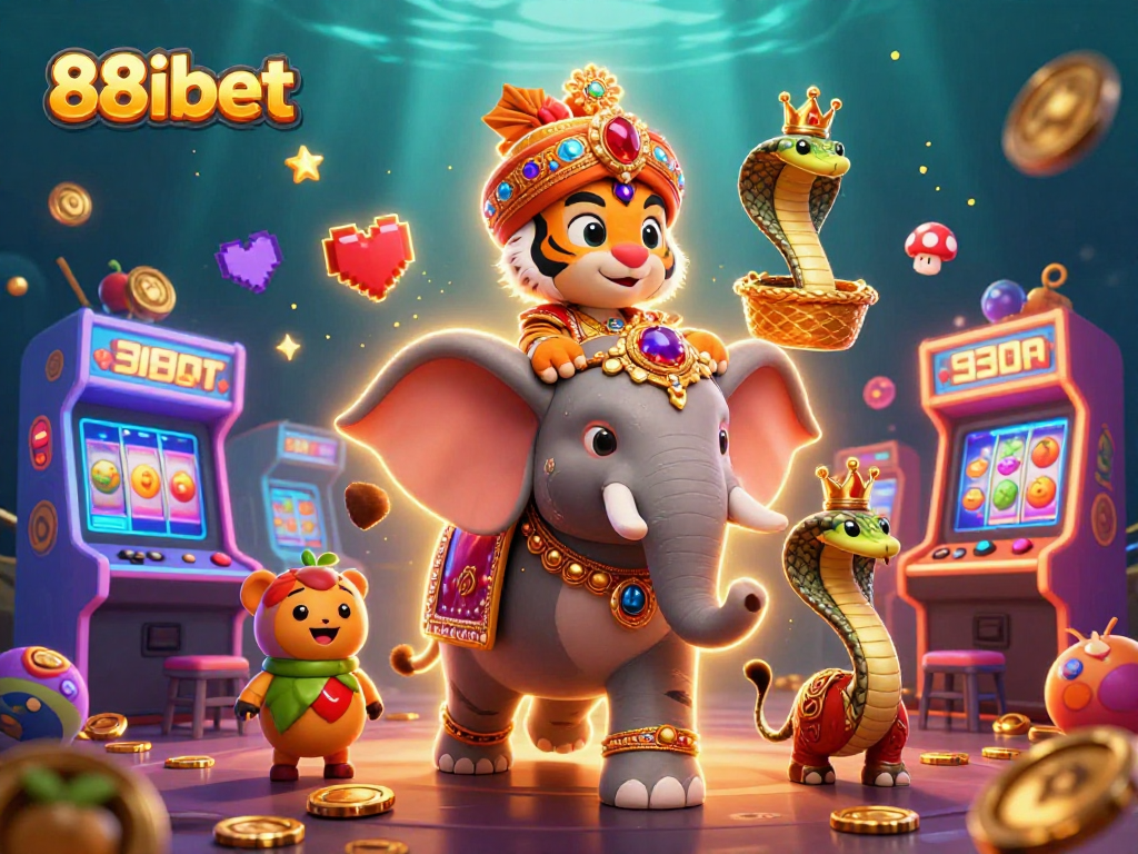 Experience thrilling gameplay at 88ibet with vibrant gaming elements, highlighting jackpots and exciting slot action.
