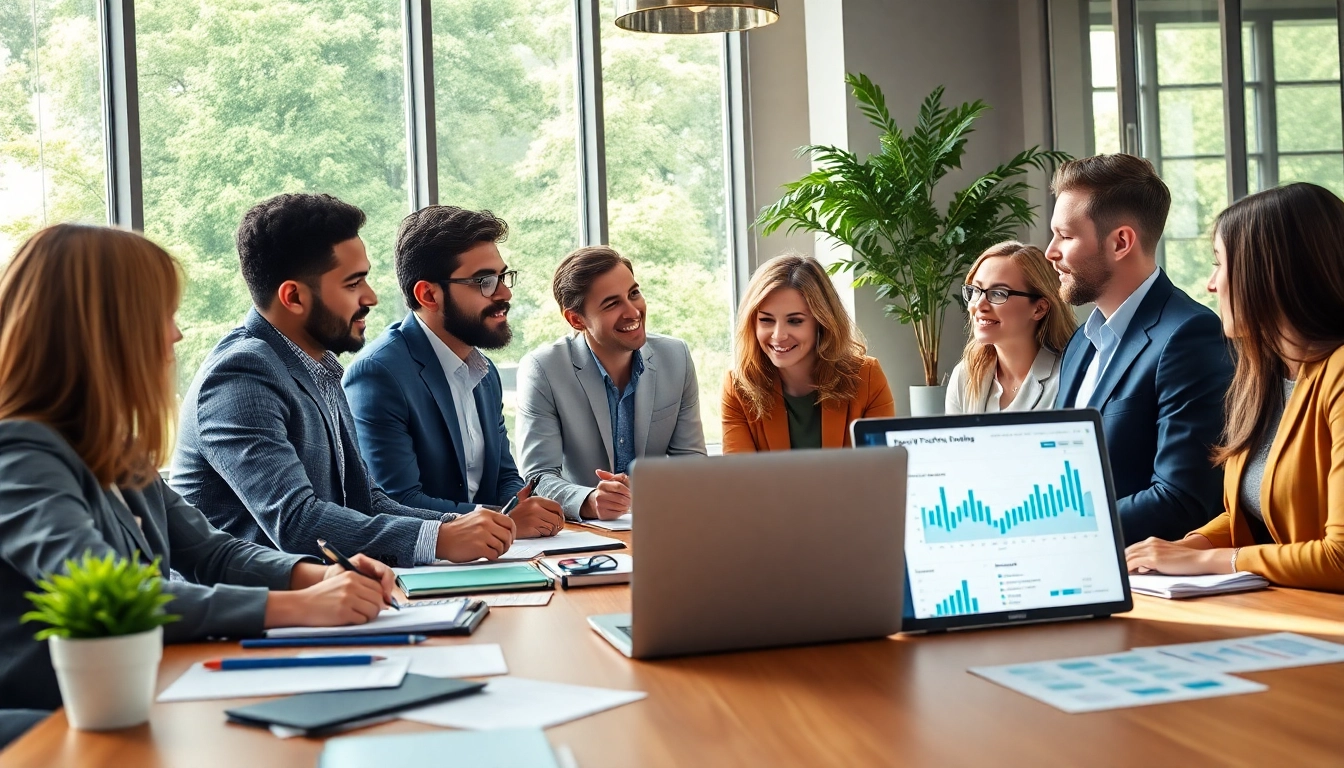 Engaging discussion about Your Most Productive Life in a bright office setting.