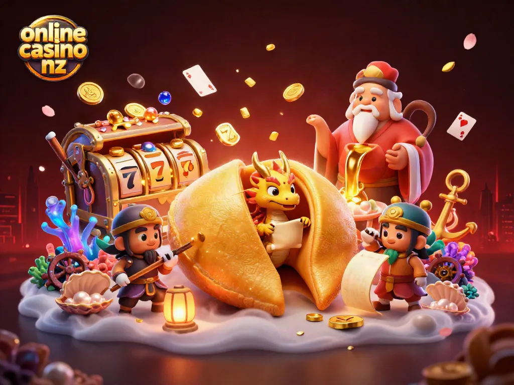 Engage with the thrilling world of online casino nz through this captivating 3D illustration.