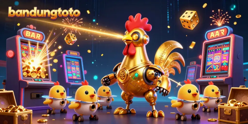 Engage with bandungtoto through vibrant slot machines and colorful characters for an electrifying casino experience.