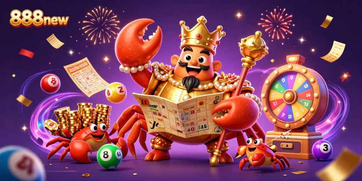 Experience the thrilling world of 888new as the golden crab emperor commands a treasure filled casino universe.