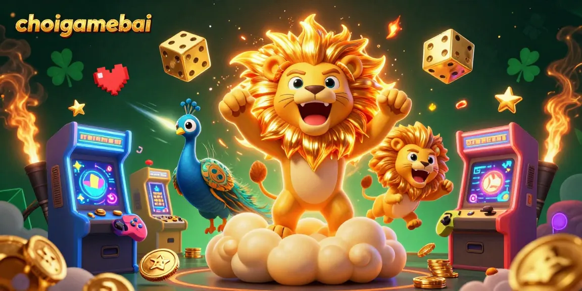 Experience high-stakes excitement and gameplay in choigamebai, showcasing vibrant casino elements and characters.