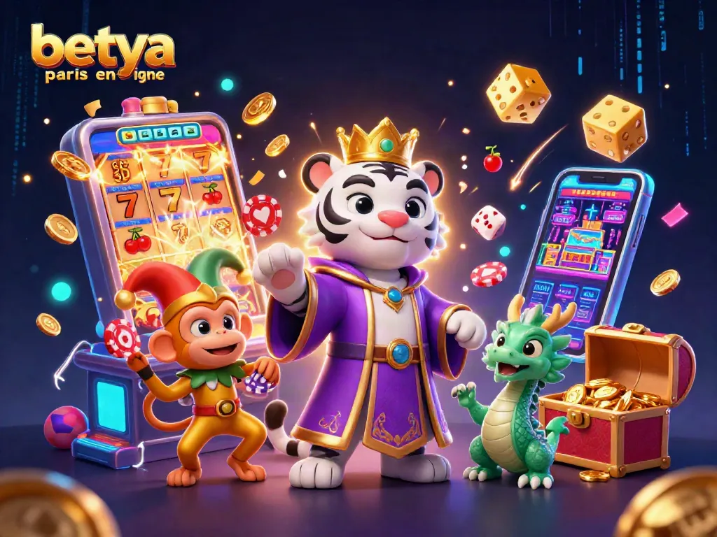Experience the thrills of betya paris en ligne with vibrant casino characters and dynamic gaming elements.