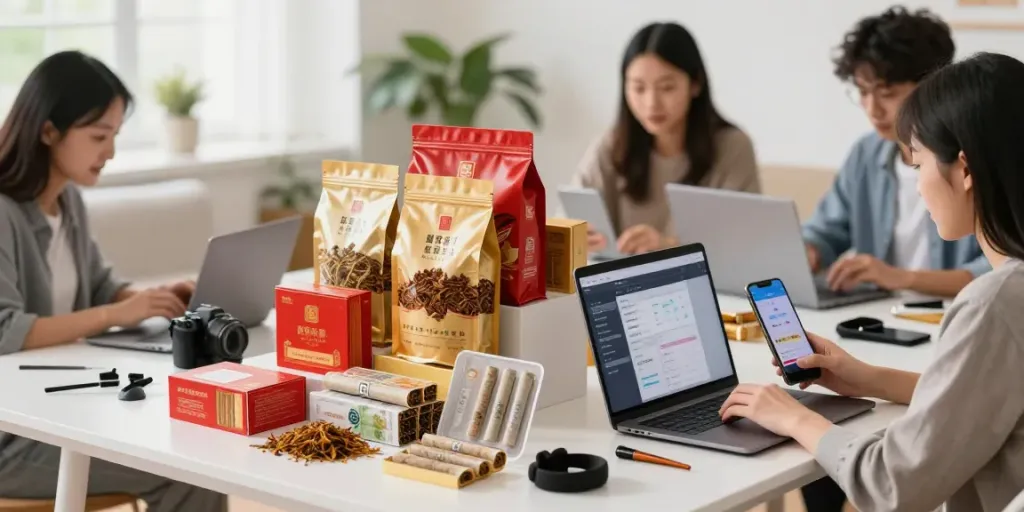 Discover top smoke cigarettes and tobacco wholesale options in a lively online shopping environment with diverse products.
